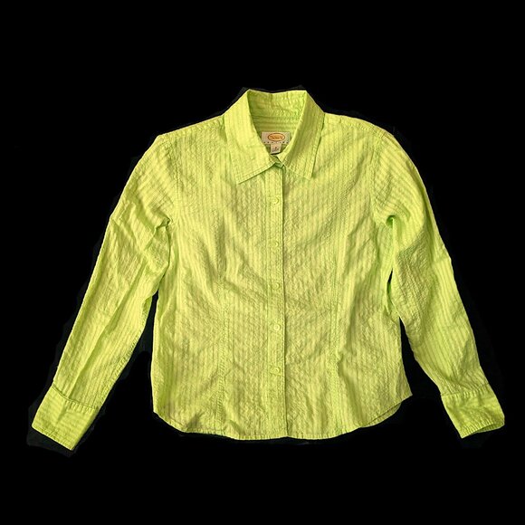 Talbots Petite Small Button Up Top EUC - Picture 1 of 5